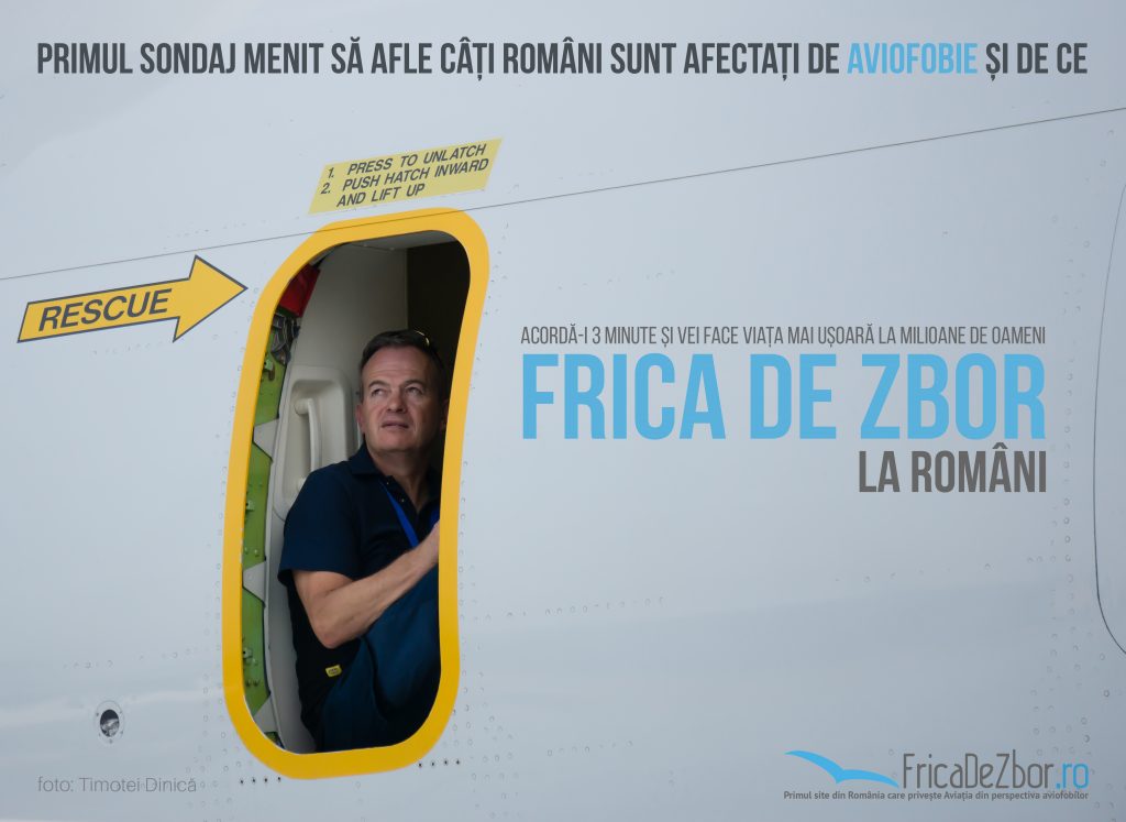 Frica de zbor la români